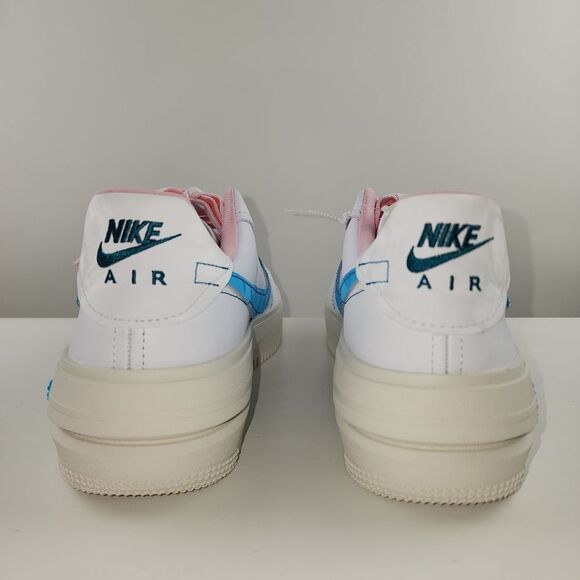 NIKE air force 1 platform pastel custom rhinestone bling sneakers shoes low top - Picture 10 of 11